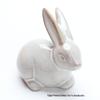 Creative Easter Bunny Ceramic Ornament - Festive Rabbit Gift for Desktop or Garden