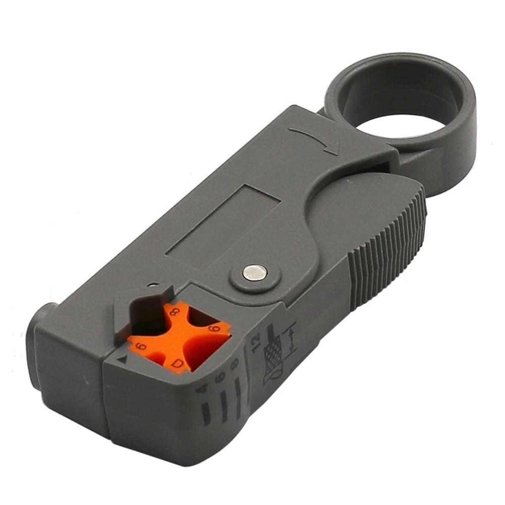 

98x18x34mm Cable Plier ABS Automatic Crimping Grey