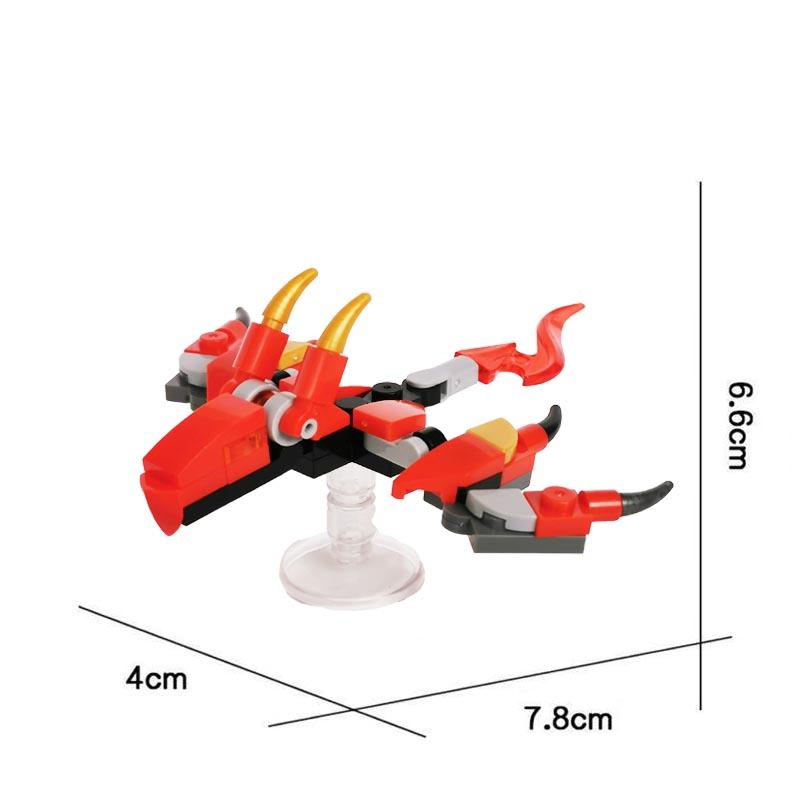 Creative Animal Koala Dog Kookaburra Penguin Flamingo Collie Sea Lions Raccoon Mini Figures Building Bricks Kid Block Toys