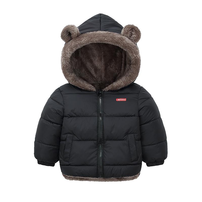 New Lambswool Cotton-Padded Jacket for Boys and Girls - Warm and Thickened Outerwear for Children