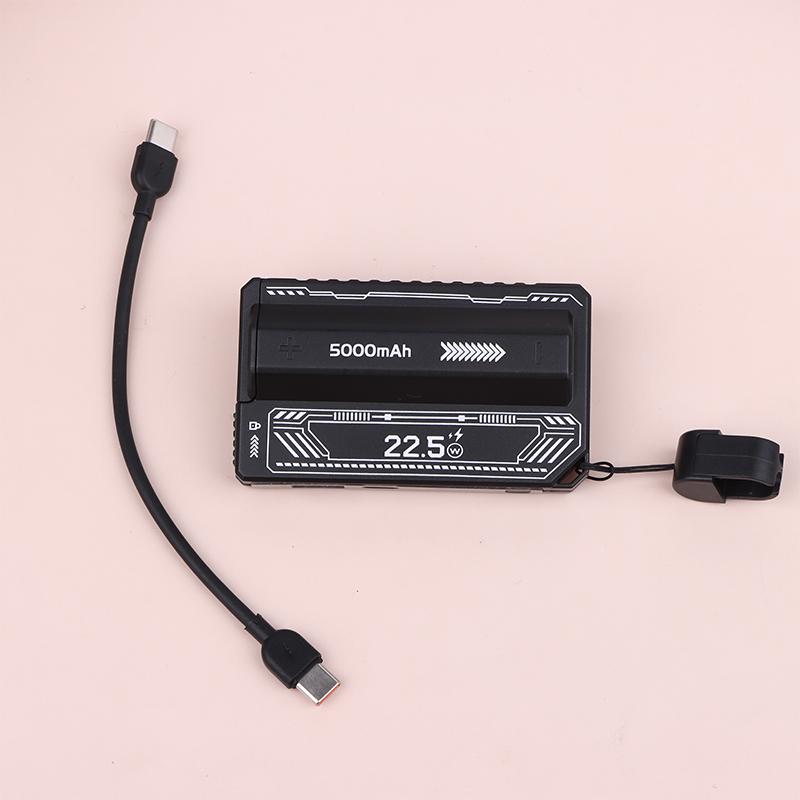 21700 Universal Battery Charger Case 20W Type-C Battery Holder Fast Charging Built-In Cable Detachable Diy Power Bank Box