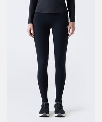 DESCENTE Women'S Fleece-Lined Leggings Black (Sq322Pkl91)