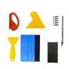 Car Film Wrap Tool Kit Vinyl Spatula Vinyl Scraper Cutter for Vehicle Window Tint Car Accessories Wrapping Tools Squeegee Set