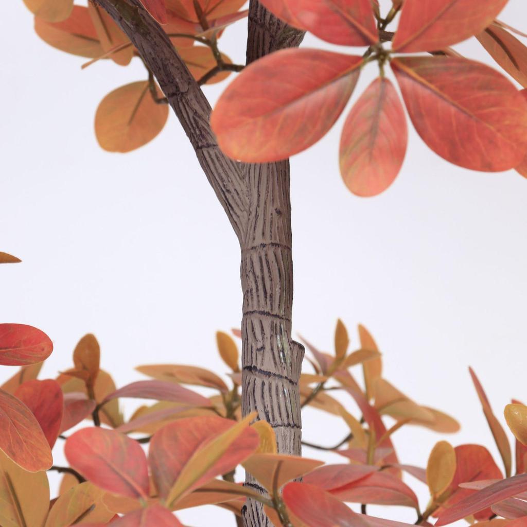 In Stock: Minimalist Indoor Fake Tree Ornament - Fukurokuju Green Plant for Mall Landscaping and Floor Decoration