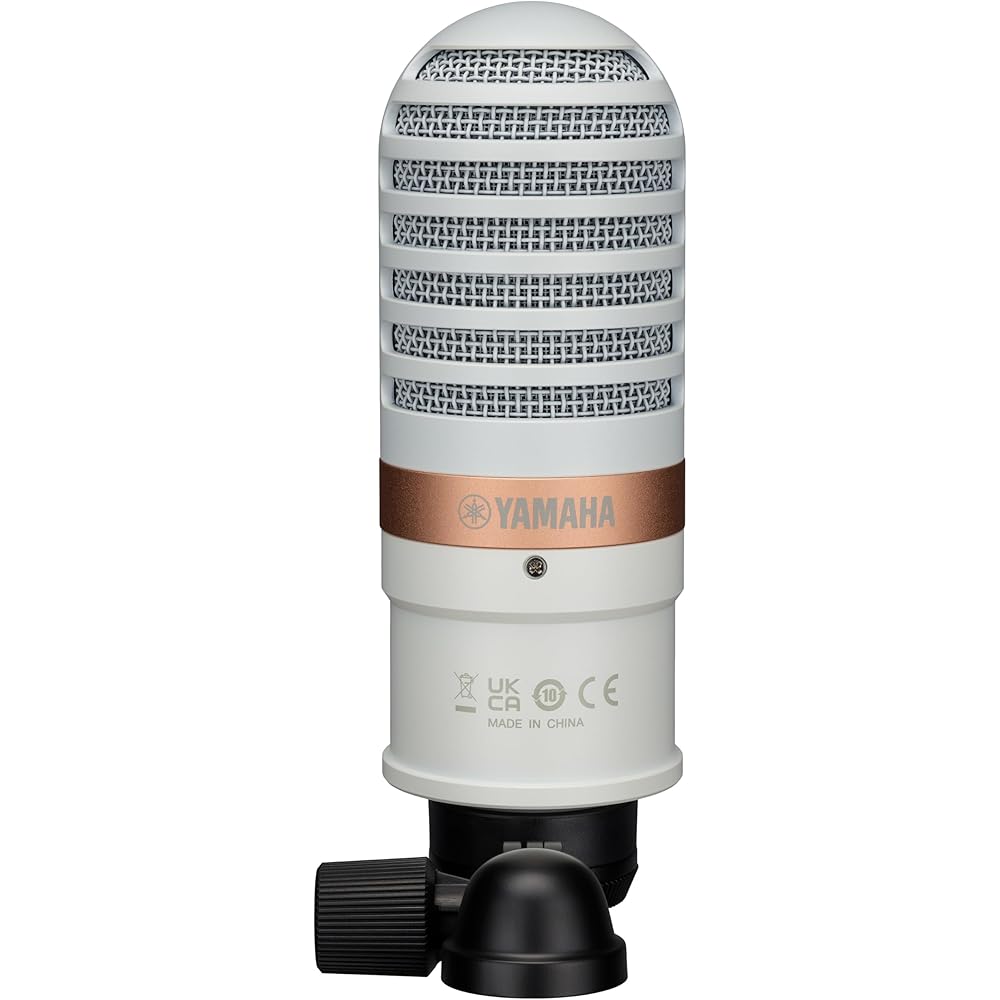 Yamaha (YAMAHA) Condenser Microphone for Distribution, White, YCM01 W