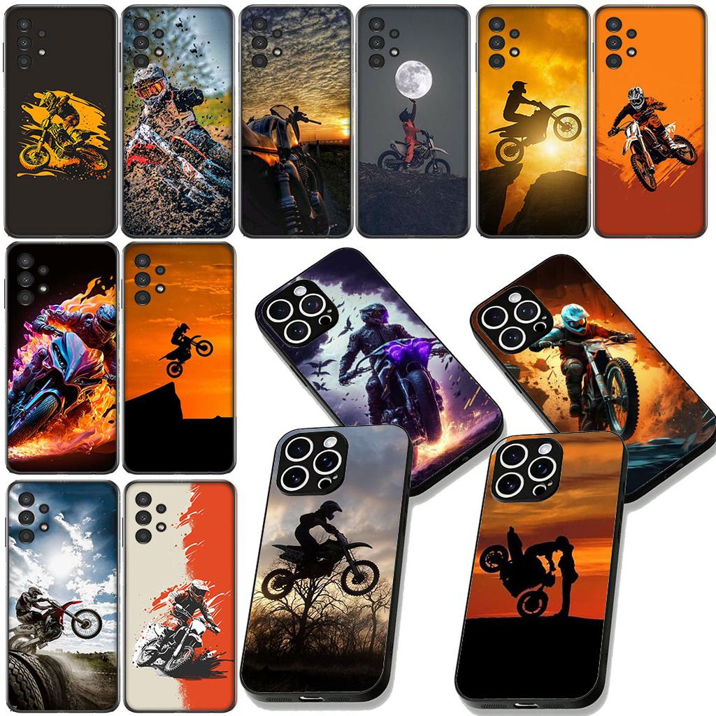 Moto Cross Motorcycle Sports Cover for Xiaomi Poco C85 C65 C75 X7 X6 M6 M8 F7 F8 Ultra F6 Pro Casing Coque Case