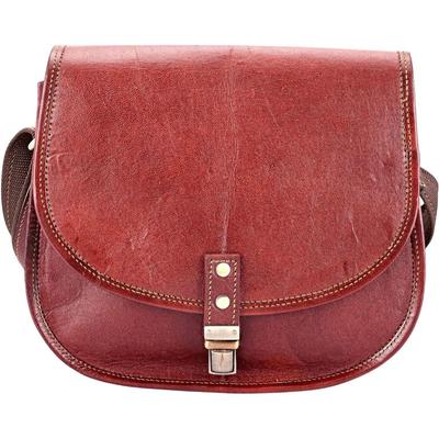 Tmavě hnědá crossbody taška přes rameno sedlového typu pro ženy, crossbody kabelka pro dívky.