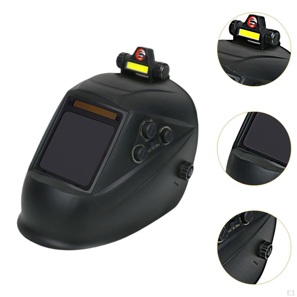 Welding Helmet Face Work Protective Equipment Solar Power Hood Auto Darkening for ARC Weld Protect