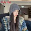 Floral Knit Beanie Hat For Women With Ear Protection And Cozy Warmth For Autumn Winter Seasons