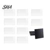 Magnetic Fridge Decoration 10 Sets DIY Acrylic Magnet Kit, Square Refrigerator Kitchen Decor Crafts, Clear Picture Photo Holder for Home Office Craft