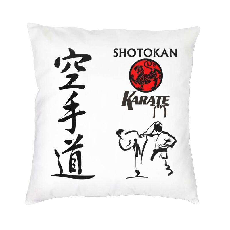 Soft Shotokan Karate Throw Pillow Cover Home Decor Custom Square Cushion Cover 40x40cm Pillowcover for Sofa
