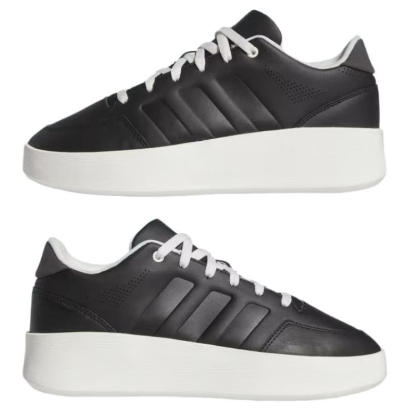 adidas Mullaly Slip Resistant Abrasion Resistant Low Top Casual Shoes Unisex Black Sneakers JI0382