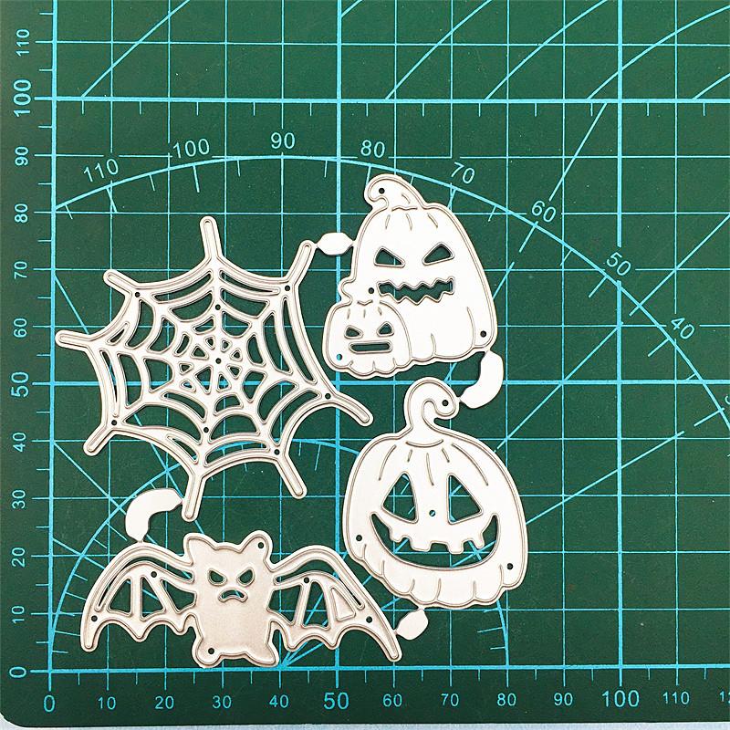 

Доска для тыквы на Хэллоуин Металлические штампы Трафареты Изготовление открыток своими руками Бумажные поделки Скрапбукинг Фотоальбом Тиснение Изготовление декора