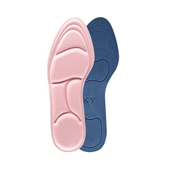 Unisex 5D Sponge Puff Sports Insoles Soft Absorption Pads Massage Insoles Arch Support Orthopedic Inserts for Running Basketball