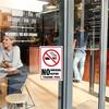 No Smoking Stickers, Sign Stickers, Can Protect Against UV Rays, Wind and Rain, Fade, Can Be Used Indoors and Outdoors