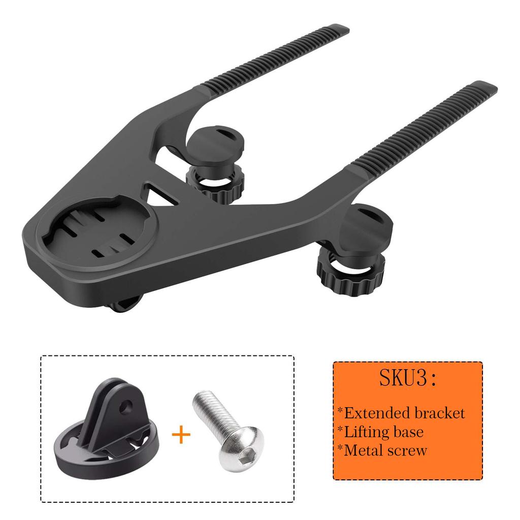 Mountain Bike Road Bike Computer Extension Stand Bicycle Headlights Sports Camera Extension Lifting Mount Bike Accessories