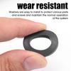 Rubber Faucet Gasket O-Ring Kit Valve Threaded Pipe Hose Silicone Washers Seal O Ring for Plumbing Plug Repair Assortment Set