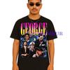 Vintage 90s Bootleg George Michael T Shirt Casual Pop Singer Merch For Fans Vintage Top For Everyday Wear Stylish