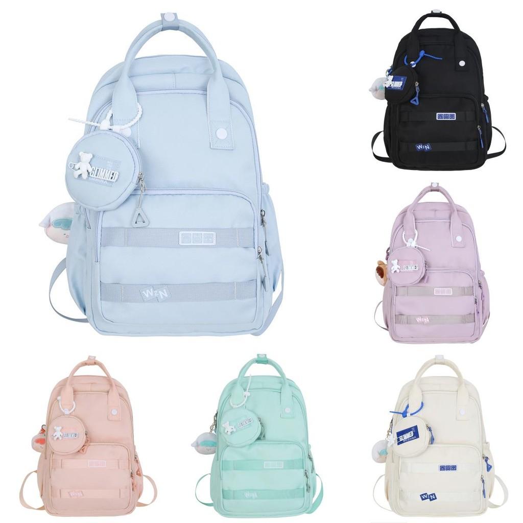 Backpack Girls Youth Casual School Bag With Inner Compartment And Colors Fashion
