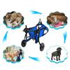 XS/S/M Adjustable Dog Wheelchairs for Back Legs Dog Wheelchair Cart for Hip Support Mobility Aids for Small Pets Hind Limbs