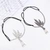 Elastischer Diamant-Kopfschmuck Elegante Kleideraccessoires Brautkopfschmuck Perlenstirnband Gatsby Flapper