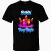 T-shirt Burn Deep Purple Rare Manches Courtes Taille S à 5XL Noir TF204