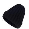 Thickened Knitted Yarn Hat With Flanged Solid Color Pointed Hat, Fashionable And Versatile, Warm Couple's Hat