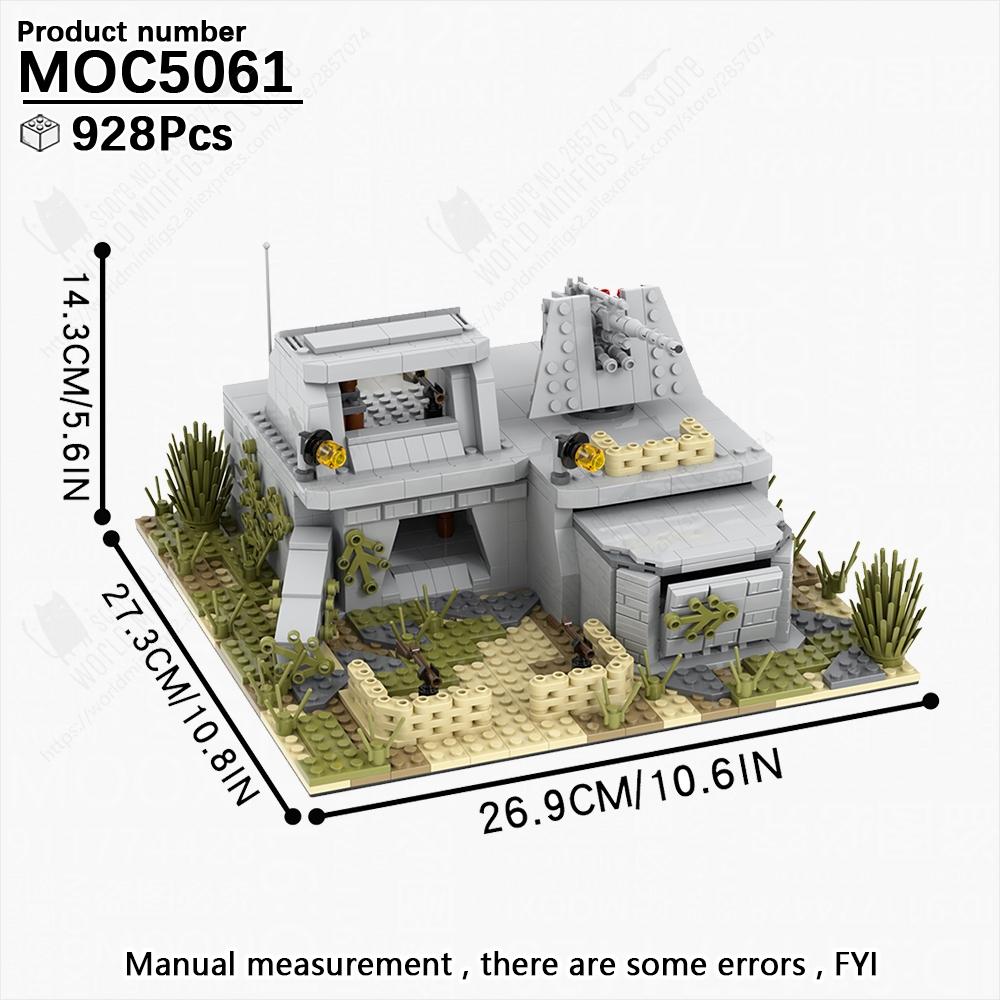 MOOXI Military Wars Simulation WW2 Battlefield Weapons Vehicle Model Set MOC Bricks DIY Building Blocks Toys Children Adult Gift