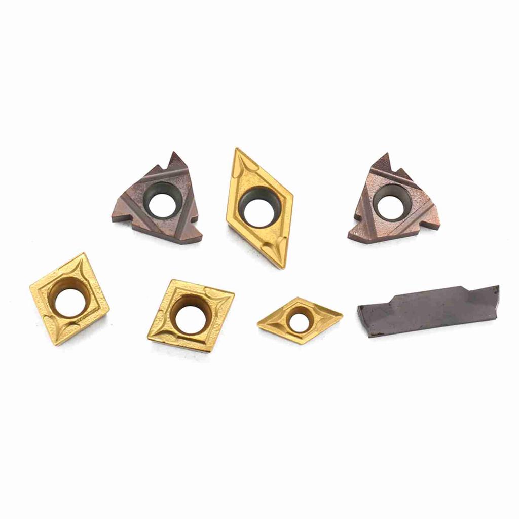 Lathe Turning Tool 16mm Metal Lathe Cutting Turning Tool Carbide Insert Holder Set