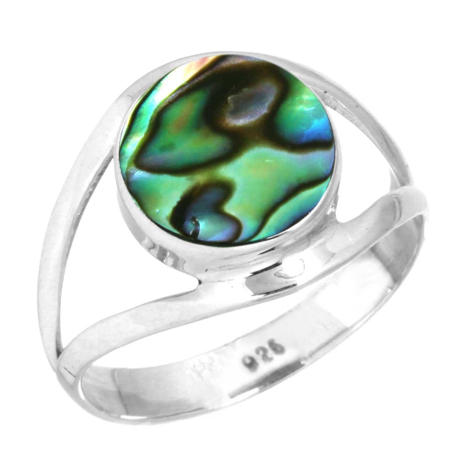 

Кольцо из стерлингового серебра 925 пробы Женское с драгоценным камнем Ручная работа Ювелирные изделия Свадебный подарок Аквамариновый халцедон Раковина абалона Синий солнечный камень Лабрадорит Пренит Винтаж 12