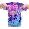 KPop Dämonenjäger Cartoon Anime 3D Druck T-Shirts Herren Damen Mode Streetwear Kurzarm T-Shirt Männliche Tees Oberteile Herren Kleidung