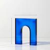 Nordico Unico Ornamenti per Libri in Vetro a Forma di Porta Supporto per Libri Elegante Soggiorno Studio Stanza Modelli Tavolino Decorazione per la Casa