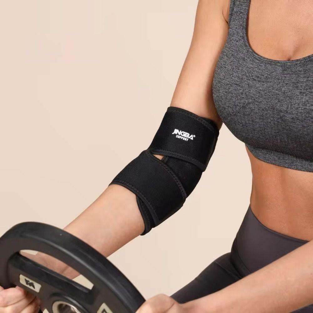 

Neoprene Elbow Pads Black Elbow Protection New Arm Sleeve Pad Gym Sports