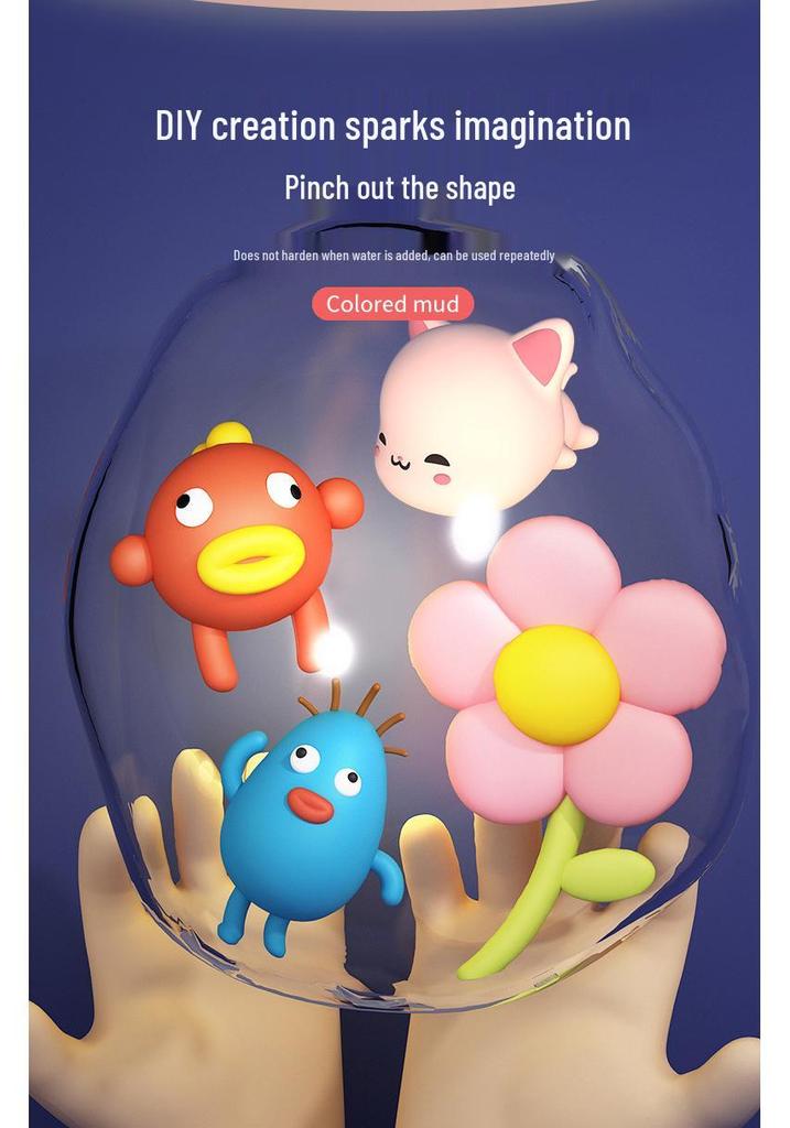 DIY Ice Cream Maker Clay Molds & Tools Set for Kids