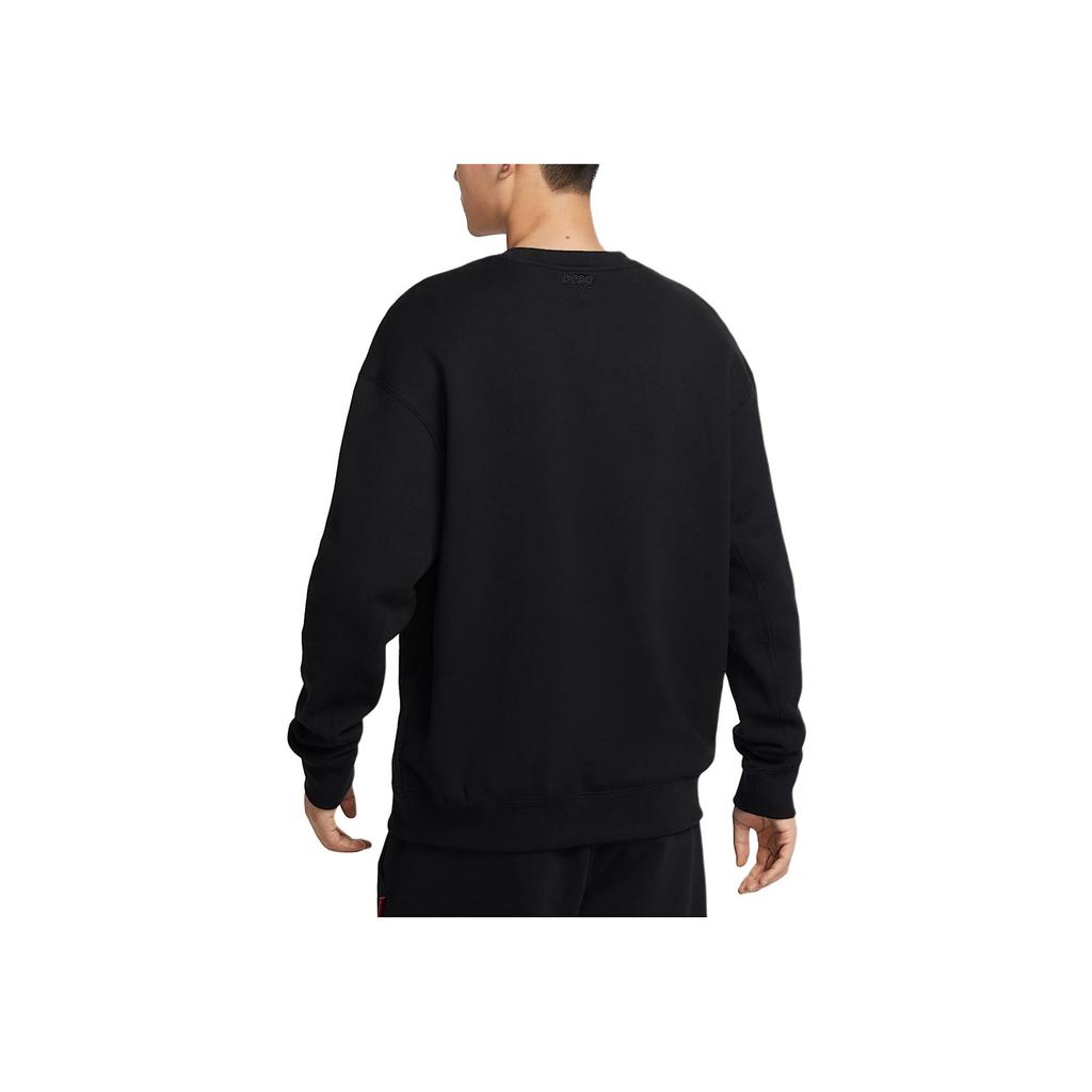 Nike Sportswear Premium Fleece Long Sleeve T-Shirt Men Tops Black IB5450010