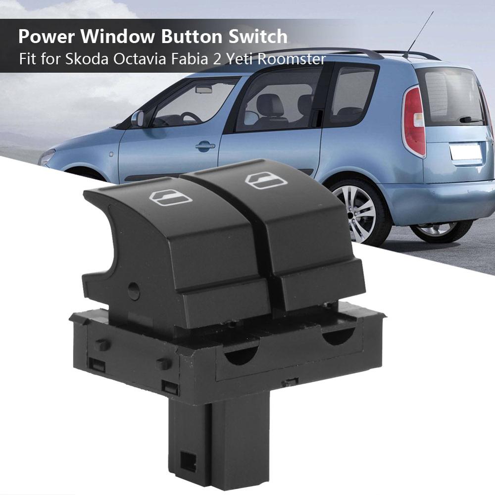 1 buc. Buton de control electric pentru geam electric pentru Skoda Octavia Fabia 2 Yeti Roomster 1Z0959858 Piese durabile 1Z0 959