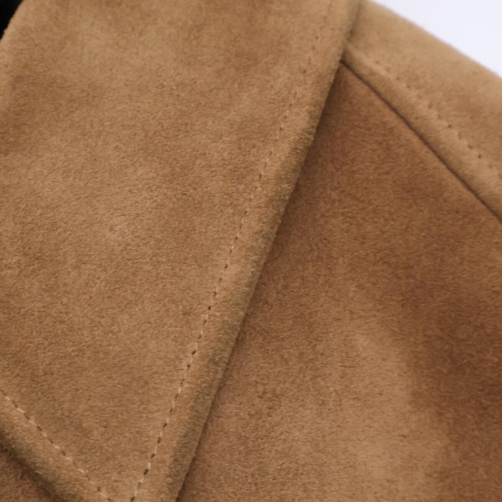 Saint Laurent Paris [Domestic Regular] 582288 Suede Western Jacket 48 BrownUsed