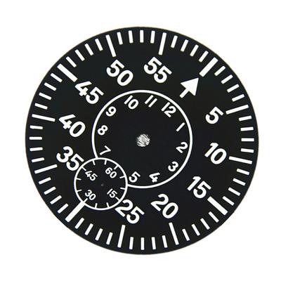 Horlogewijzerplaat Groen Lichtgevende Horlogewijzerplaat Voor ETA 6498 Voor Seagull ST3620 6 uur Horloge Vervangingsaccessoires