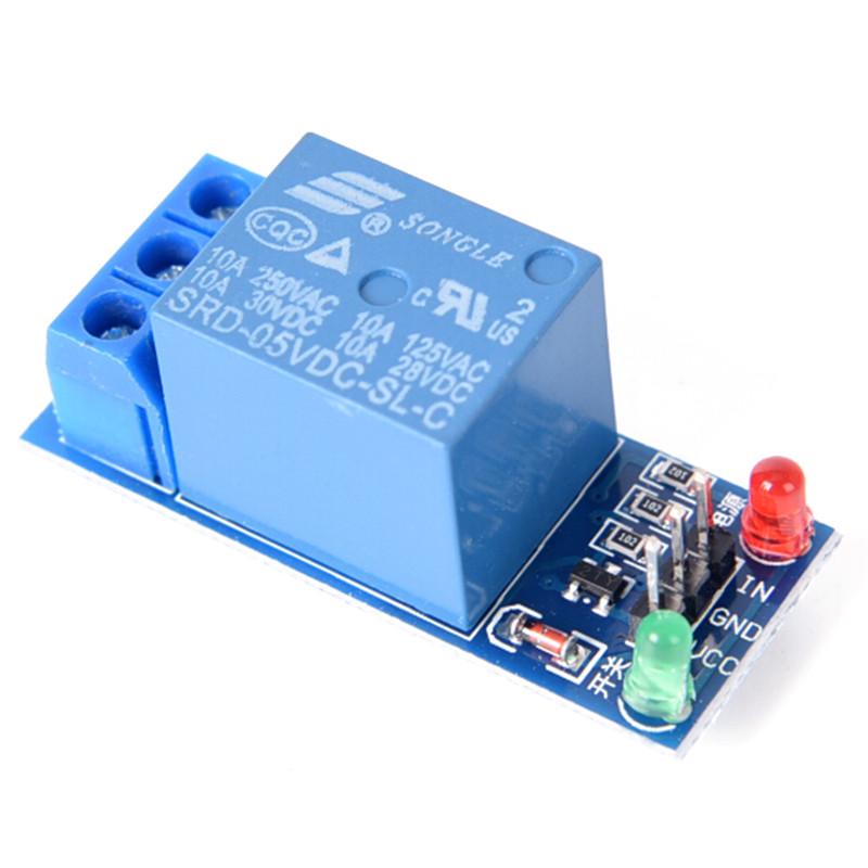 One 1 Channel Relay Module Shield 5V Control 120V/10A w/ Optocoupler to Arduino One 1 Channel Relay Module Shield 5V Control 120V/10A w/ Optocoupler to Arduino
