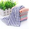 Kitchen Towels 6 Pack Plaid Print Cotton Towels Non-scratch Dishcloths for Home Restaurant Hotel Highly Absorbent Quick-drying