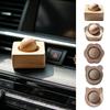 Wood Car Essential Oil Diffuser Wooden Aromatherapy Diffuser Round Essential Oils Diffuser Set for Home Office Fragrance Ball