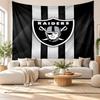 Arazzo da Parete Las Vegas Raiders, Appeso a Parete in Tessuto Morbido, Sfondo Decorativo per Camera da Letto Arte da Parete per la Casa