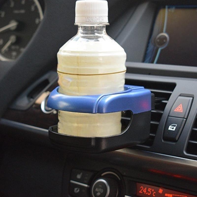 Universal Car Air Vent Cup Holder Mount Sturdy ABS Material Multifunctional Beverage Drink Holder for Most Vehicles