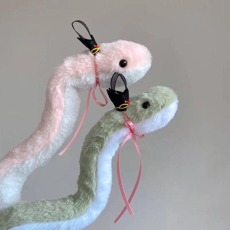 Cute Little Snake Plush Toy, Children's Fabric Doll, Green Snake Plush Toy, Sofa And Living Room Decoration