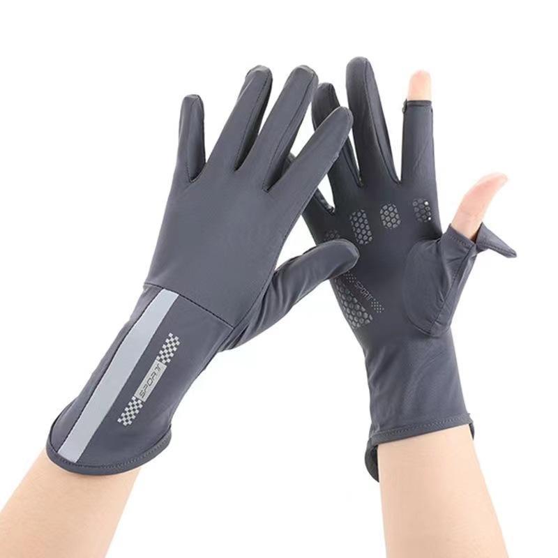 UV Block UPF50+ Sun Protection Driving Gloves Touchscreen Non-Slip for Golf Hiking Travel