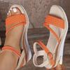 Fashion New Round Toe Flat Sole Comfortable Casual Shoes In Summer Fashion Causal Lightweight Open-toed Sandals for Women Women Sandals