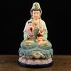 Multidimensionales Harzmaterial Einrichtungsattraktivität für Zi Bao Ping Guan Shi Yin Dekoration der Guan Zi Buddha-Statue