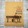 Kostenloser Versand Forrest Gump Klassischer Filmplakat Retro Kraftpapier Dekor