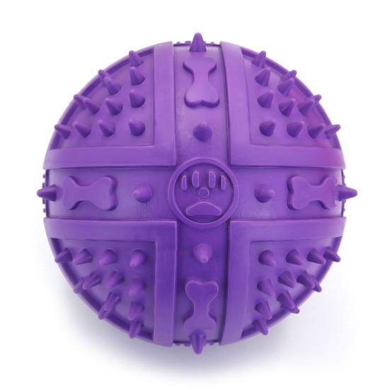 Dog Squeaky Toy Comfortable High Toughness Wear Resistant Small Medium Large Dog Interactive Ball Pet Training