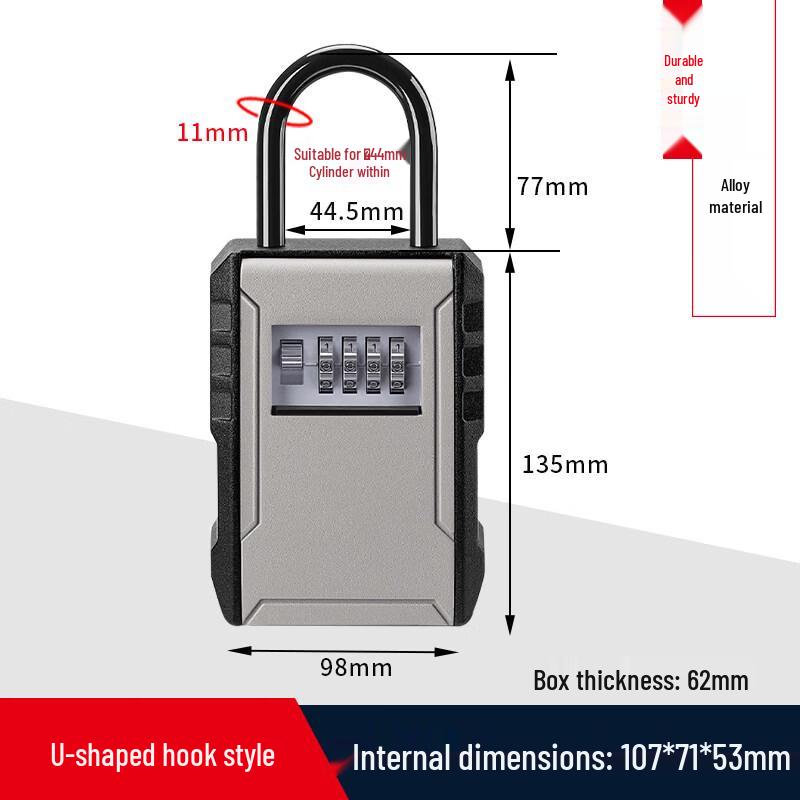 Aokewen 827P Large Capacity Password Key Box